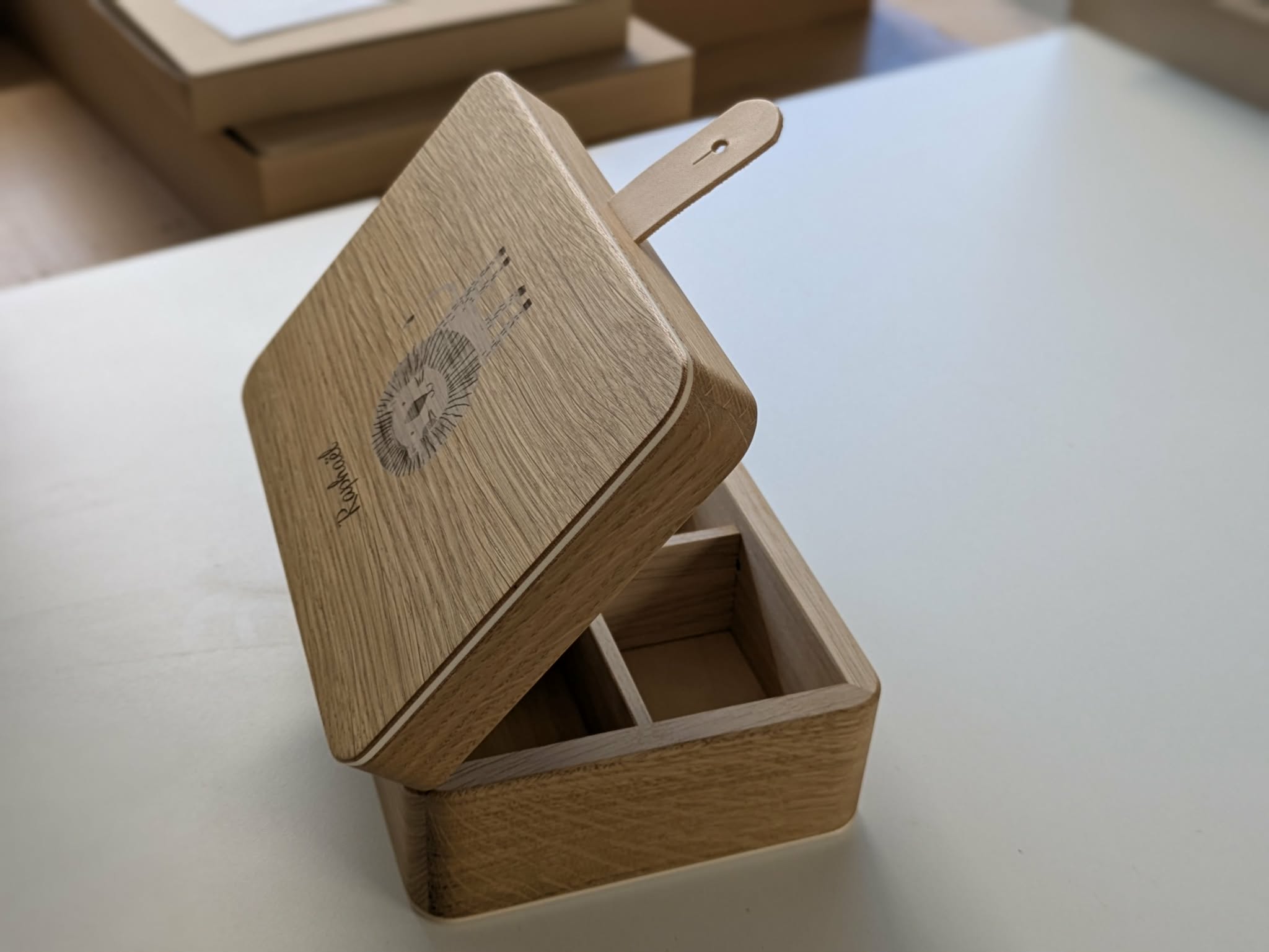 Coffret de naissance en bois personnalisable – Image 4