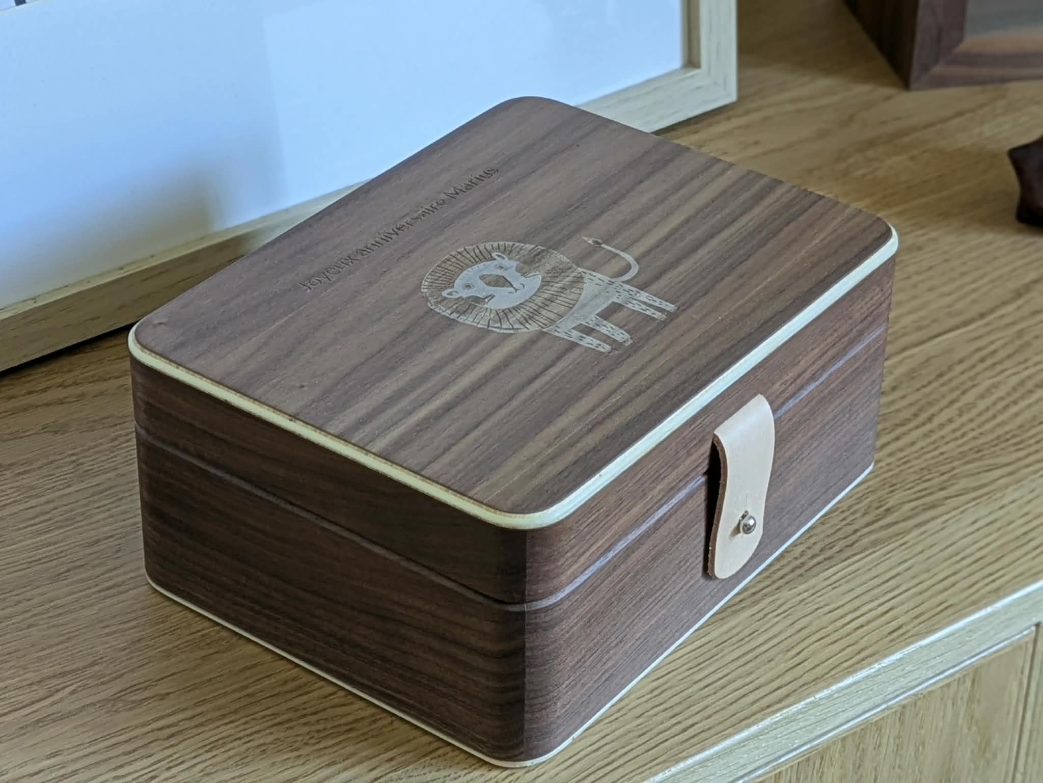 Coffret de naissance en bois personnalisable – Image 5